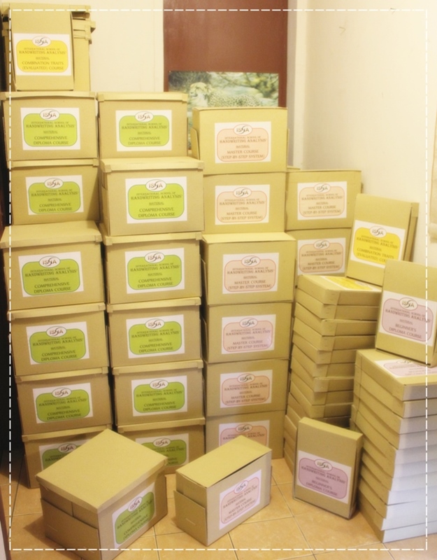 Materi Kursus Grafologi ISHA (box lengkap)r