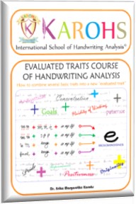 course evaluated of handwriting analysis