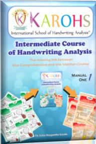 course intermediate of handwriting analysis