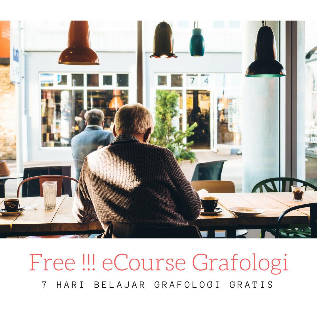 belajar grafologi gratis eCourse Grafologi