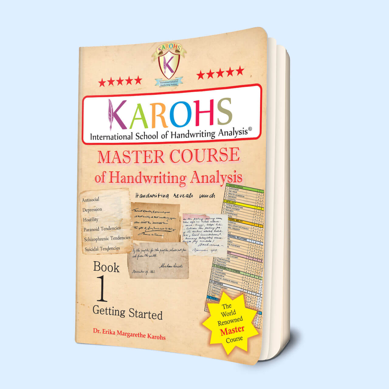 Buku Grafologi Program Master vol 1