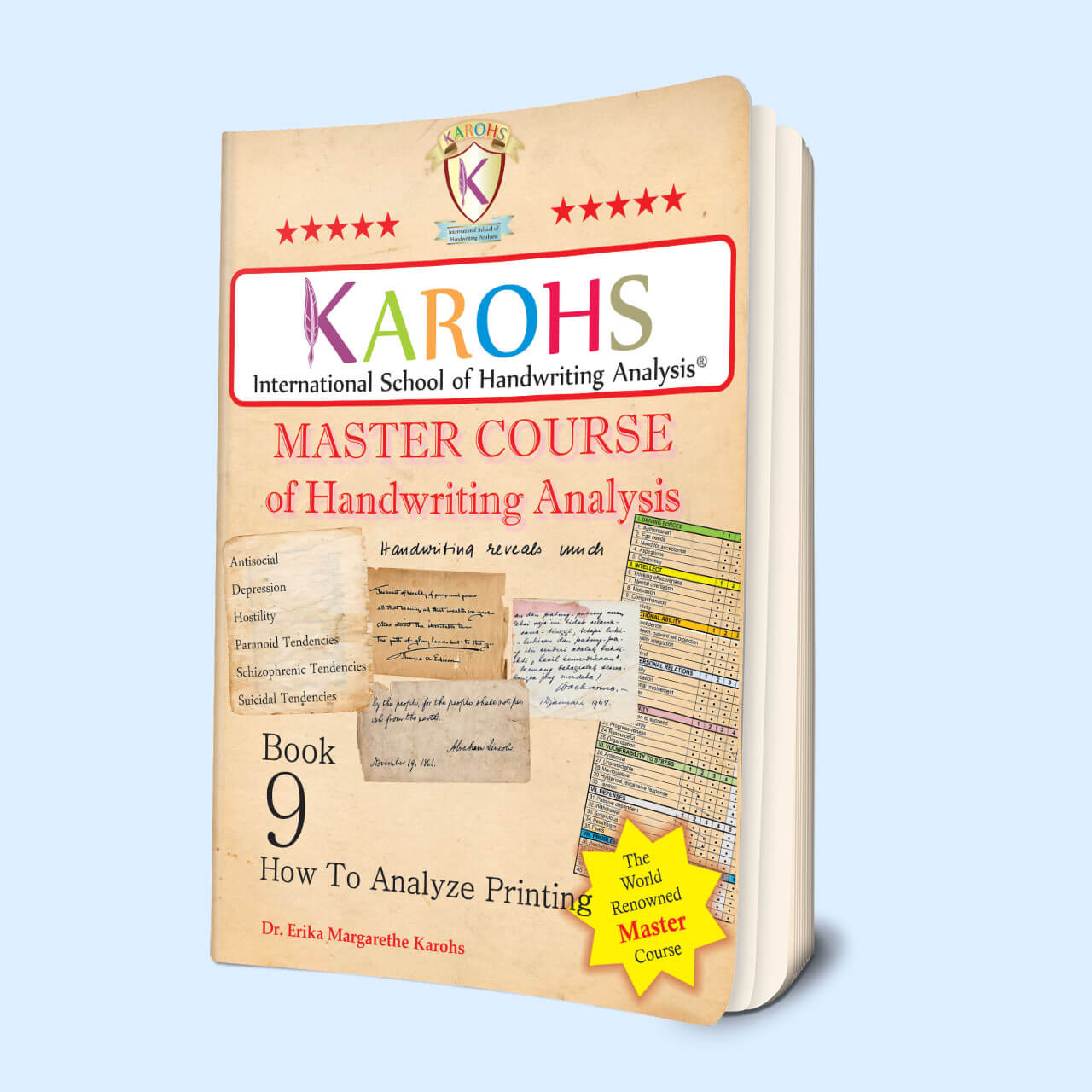 Buku Grafologi Program Master vol 9