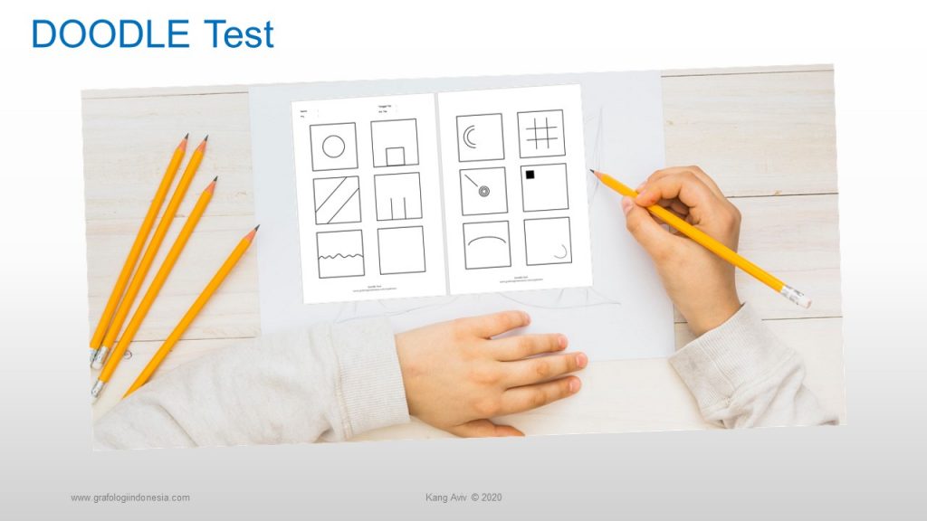 Doodle test indonesia arti tulisan dan gambar anak 12 kotak