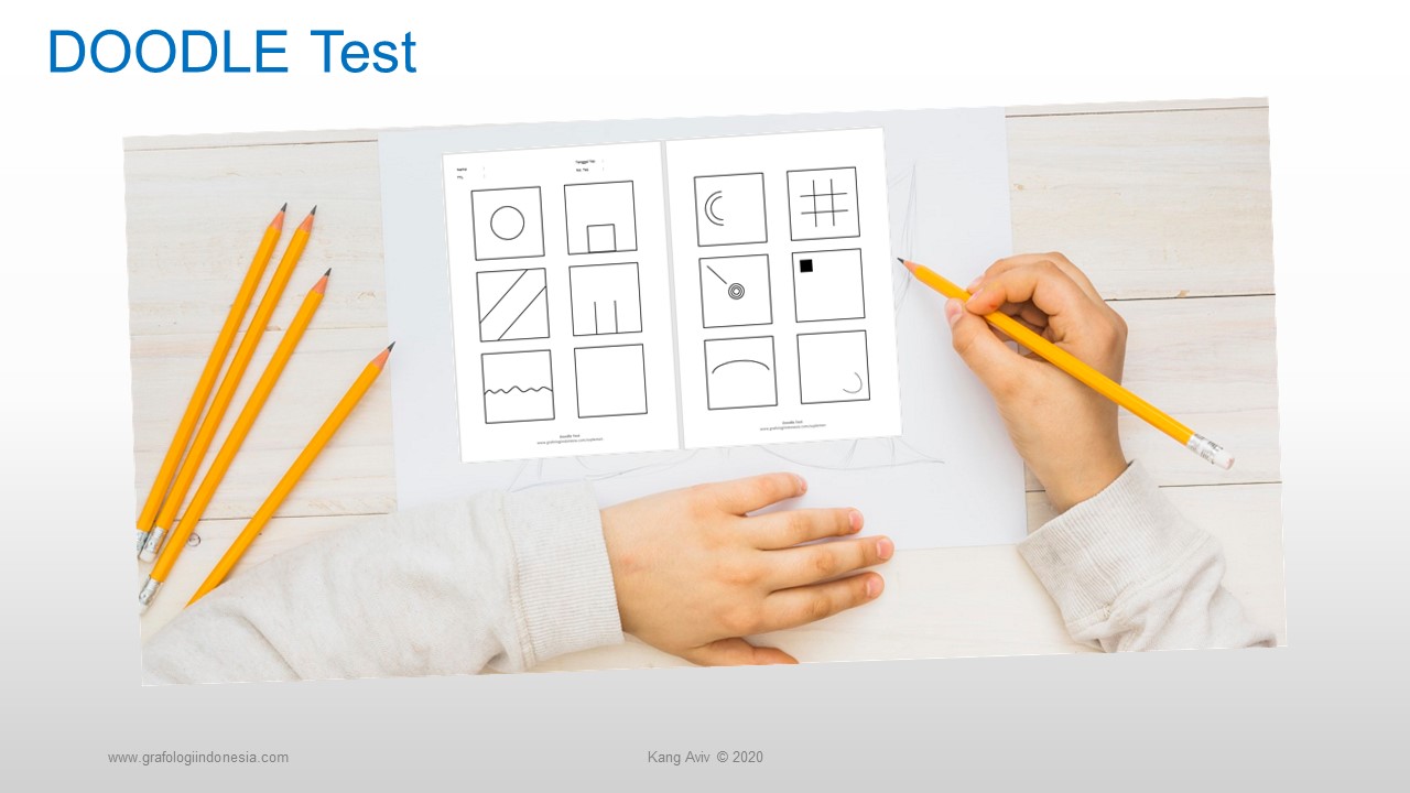 Doodle test indonesia arti tulisan dan gambar anak 12 kotak