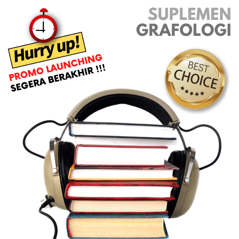 Suplemen Grafologi Hurry Up Headphone