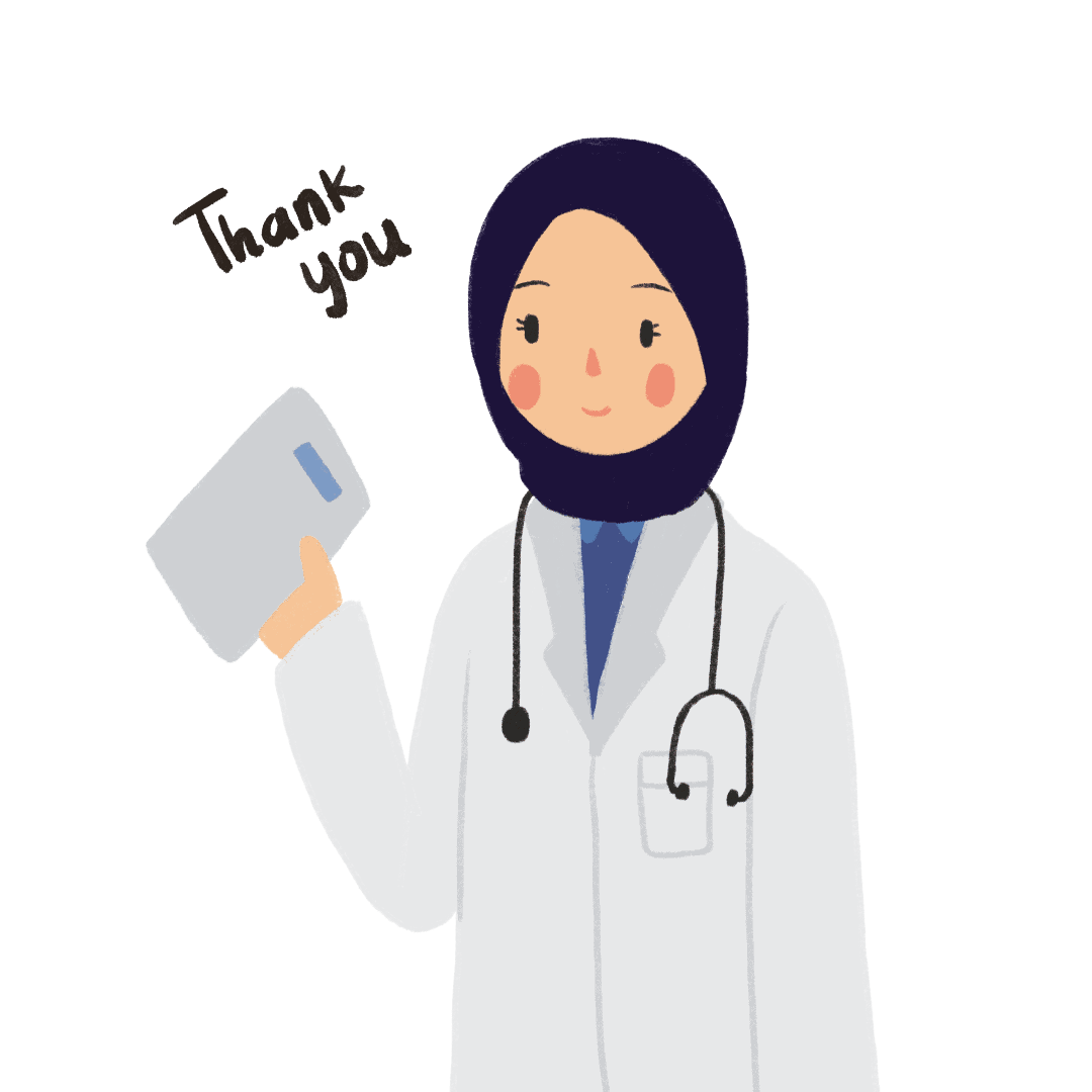 hand drawn cute doctor in - grafologi medis kesehatan penyakit t