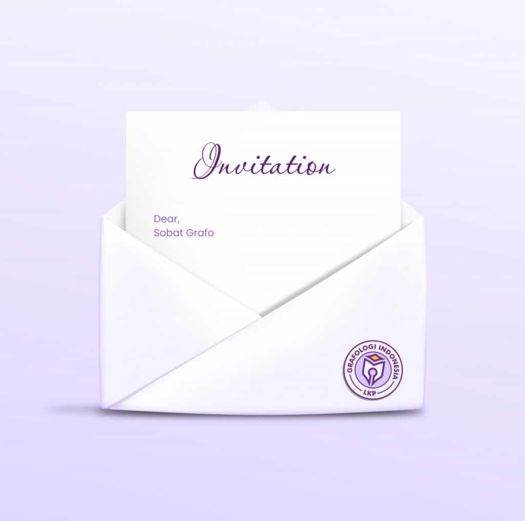 Invitation Acara Utama Perayaan Ulang Tahun ke-10 LKP Grafologi Indonesia
