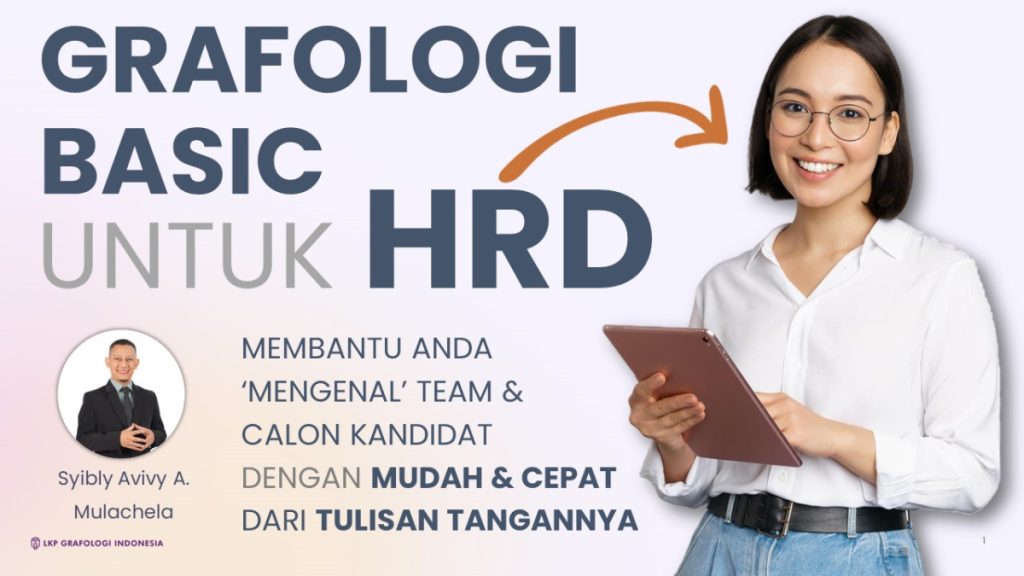 Grafologi Basic utk HRD