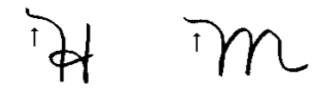 Tulisan tangan tanda humoris seperti Moana