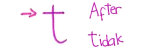 bentuk tulisan tangan seseorang yang dapat membantu hubungan menjadi langgeng