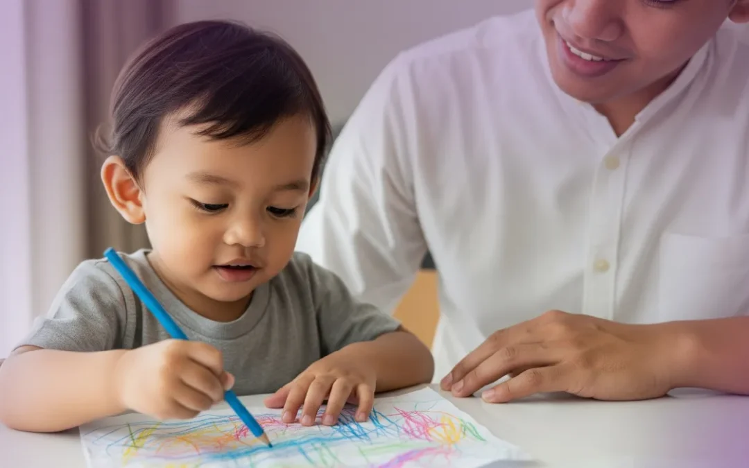 Yuk, Kenali Karakter Si Kecil Lewat Coretan Tangannya!